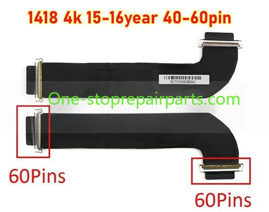 New 2017 A1418 eDP LCD Cable 60Pins for iMac 21.5" A1418 4K LCD Screen Cable LED LVDs Display Video Cable MNDY2 MNE02 EMC 3069 iMac repair parts