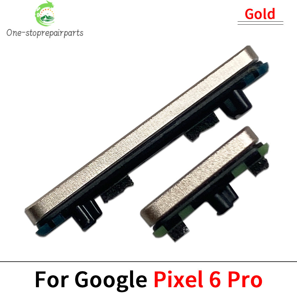 For Google Pixel 6 / Pixel 6 Pro / Pixel 6A / Pixel 7 / Pixel 7 Pro / Pixel 7A Power Button Volume Side Button Replacement Parts Google Pixel phone repair parts