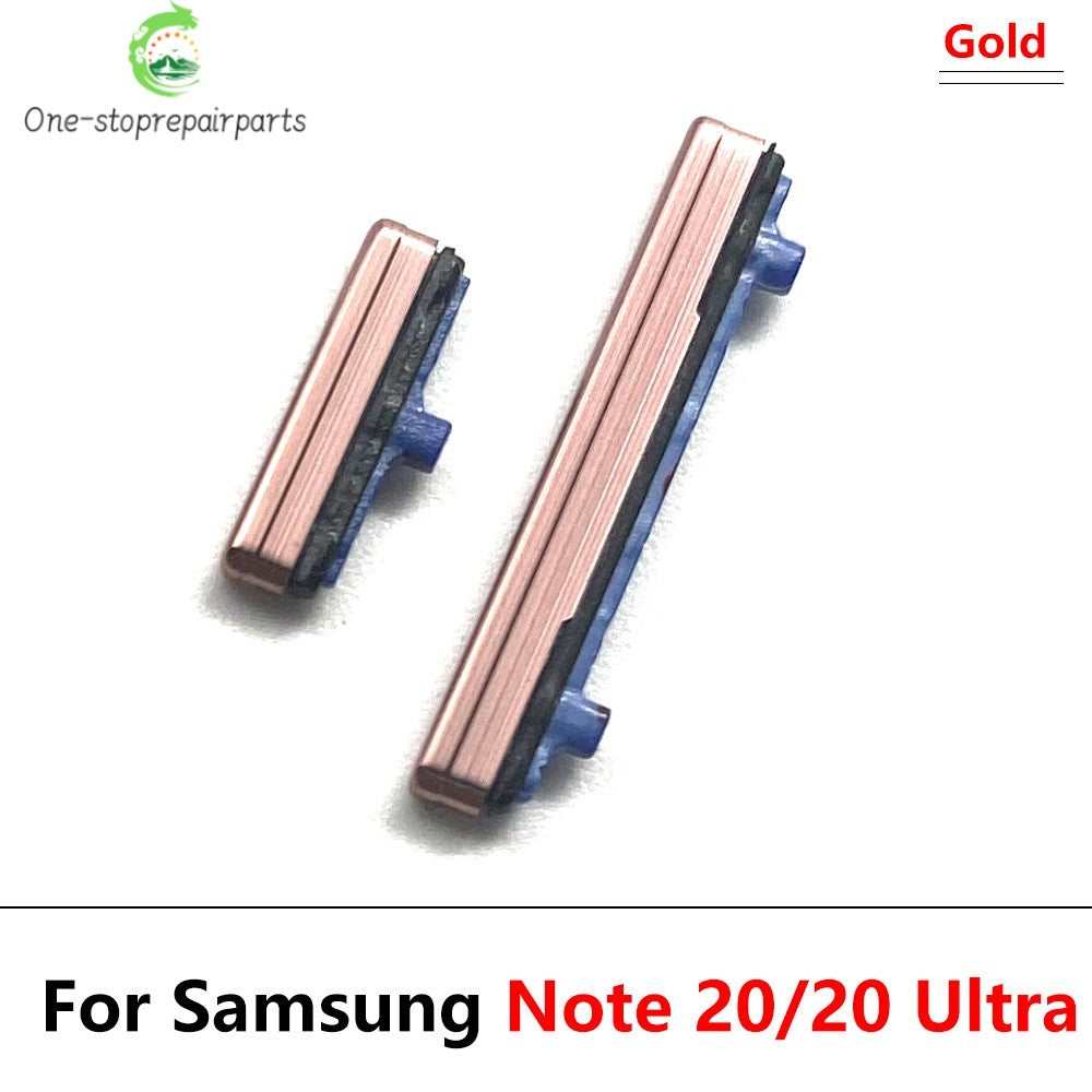 New Power Switch On Off Button Volume Key Button Flex Cable For Samsung Note 10 Plus Lite / Note 20 / Note 20 Ultra Samsung phone repair parts