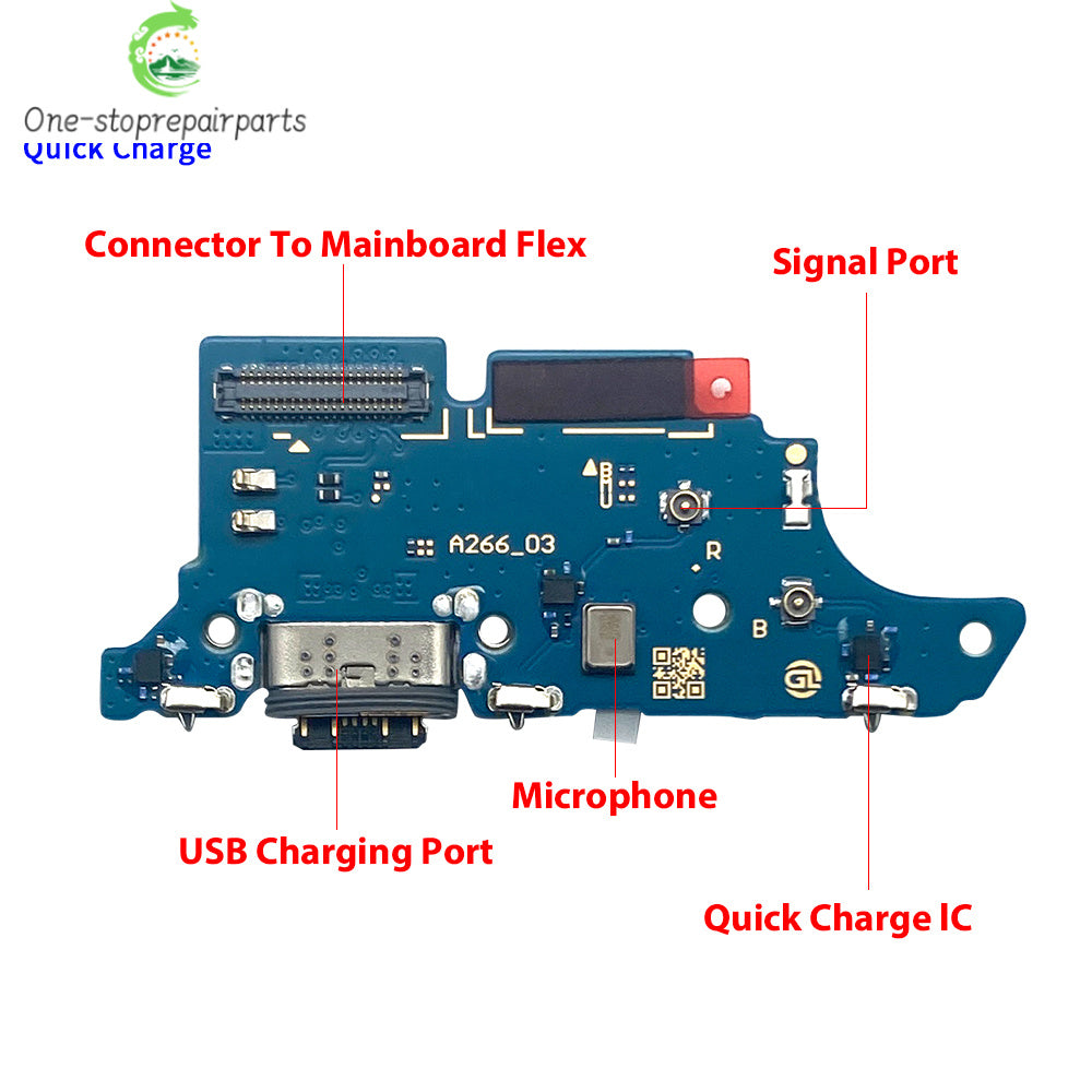 New For Samsung A06 A16 A26 A56 A07 A17 A37 A57 4G 5G Dock Connector Micro USB Charger Charging Port Flex Cable Microphone Board Samsung phone repair parts