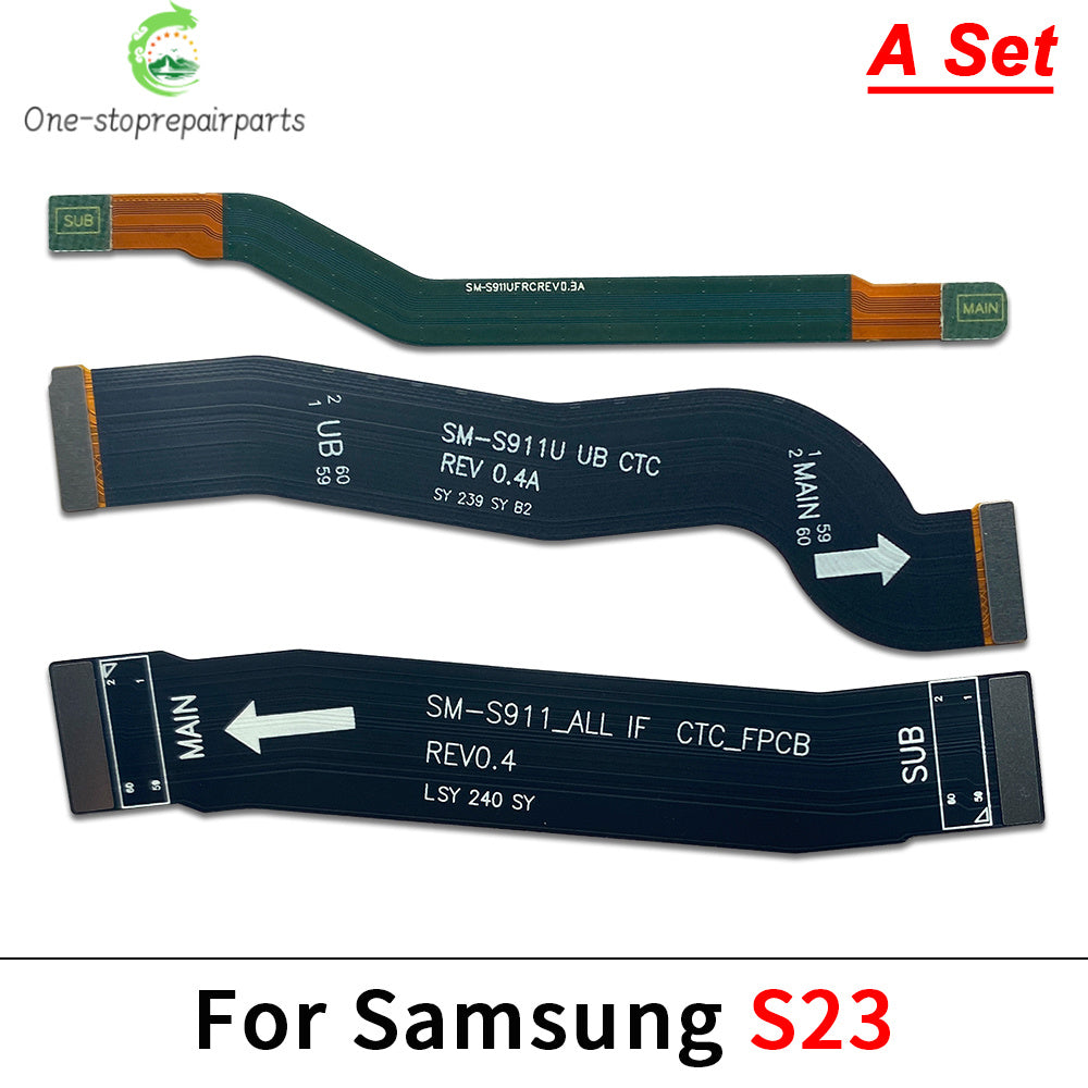 Main Board Mainboard LCD WiFi Signal Antenna Connector Board Flex Cable For Samsung S21 S22 S23 S24 S25 Plus Ultra 4G 5G Samsung phone repair parts