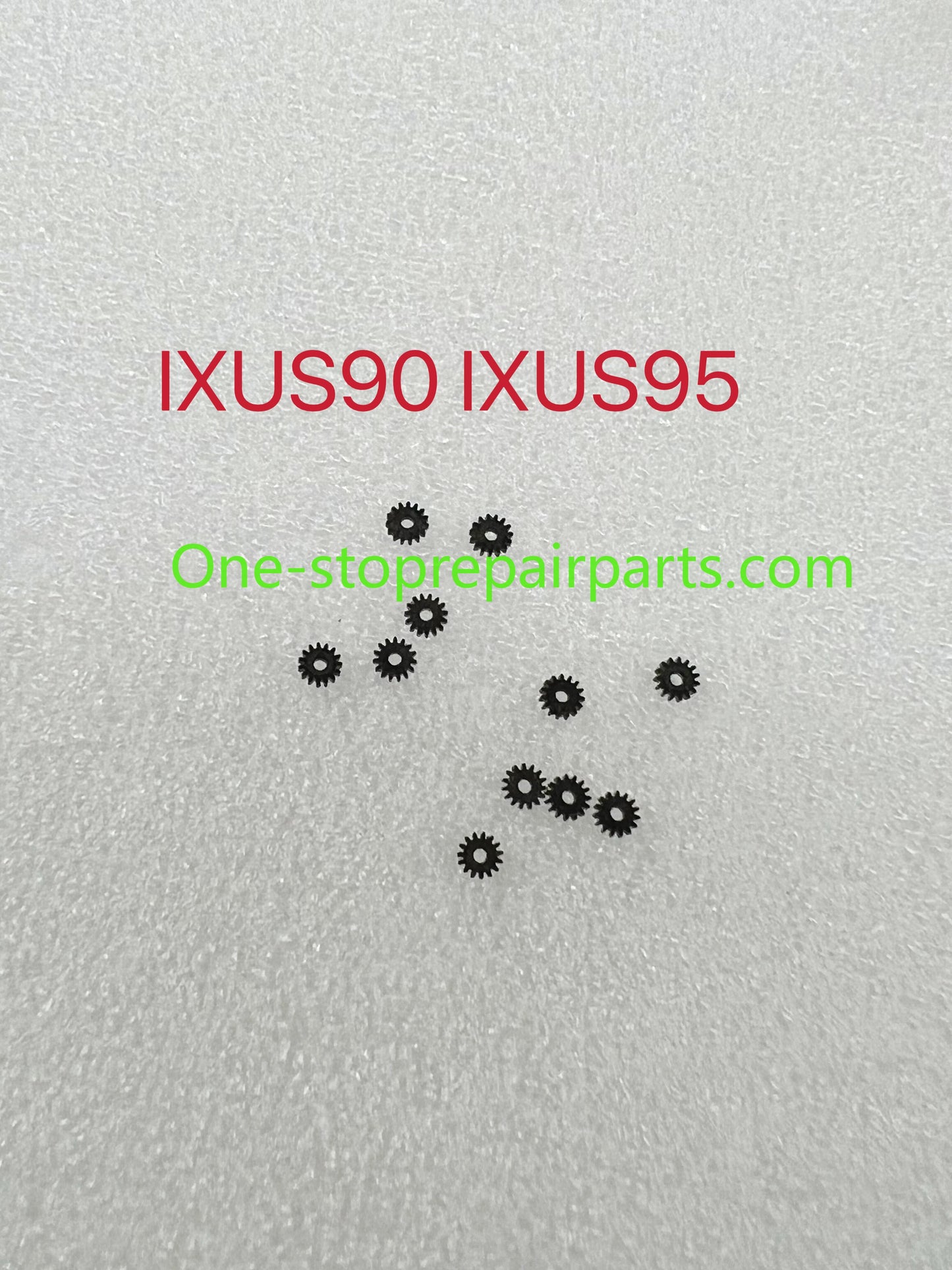10PCS Lens Gear For Canon IXUS90 IXUS95 90 95 Focus Focusing Motor Gear Digital Camera Repair parts (black)