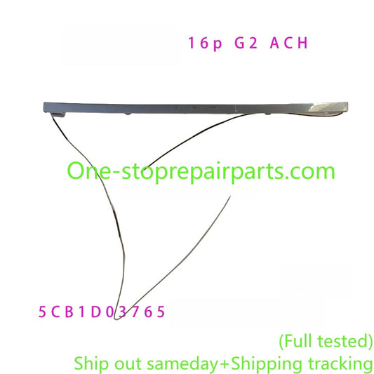 Hinge Cap Strip Trim Cover Silver For  Lenovo  ThinkBook 16p G2 ACH  LCD HINGE COVER antenna cable 5CB1D03765