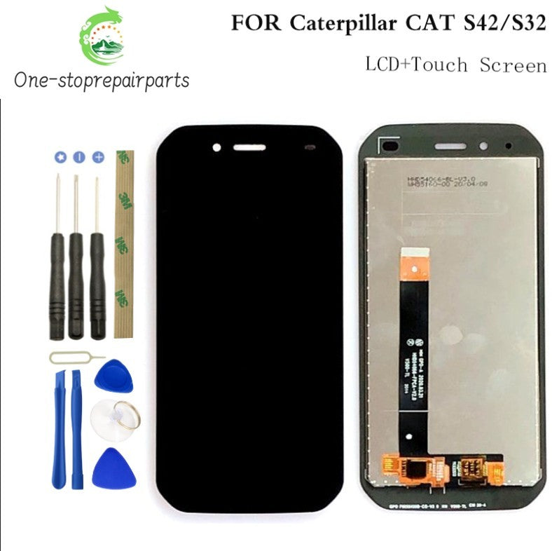 5.5" inch Caterpillar CAT S42 s32 LCD Display+Touch Screen Digitizer Assembly 100% Original New LCD+Touch Digitizer for CAT S 42 Other Brand Phone repair parts