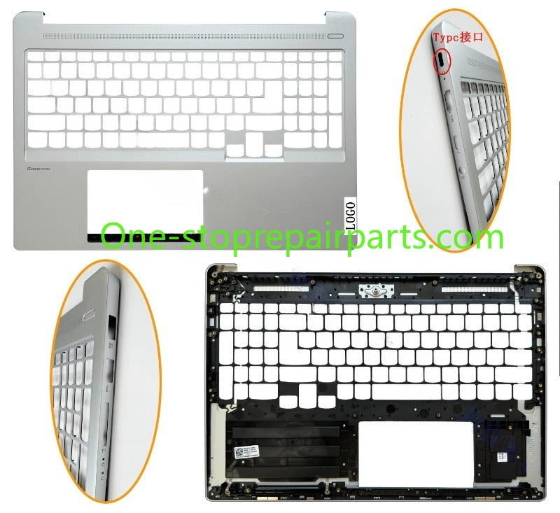 Cover case for Lenovo IdeaPad 5 Pro 16ACH6/16IHU6/16IAH7/16ARH7 2021 82L5 5CB1C75029  5CB1C74938 5CB1C74906 5CB1C74970 5CB1C75002 5B30S19010 Lcd back housing bezel upper topcase keyboard palmrest lower bottom cover Lenovo Laptop repair