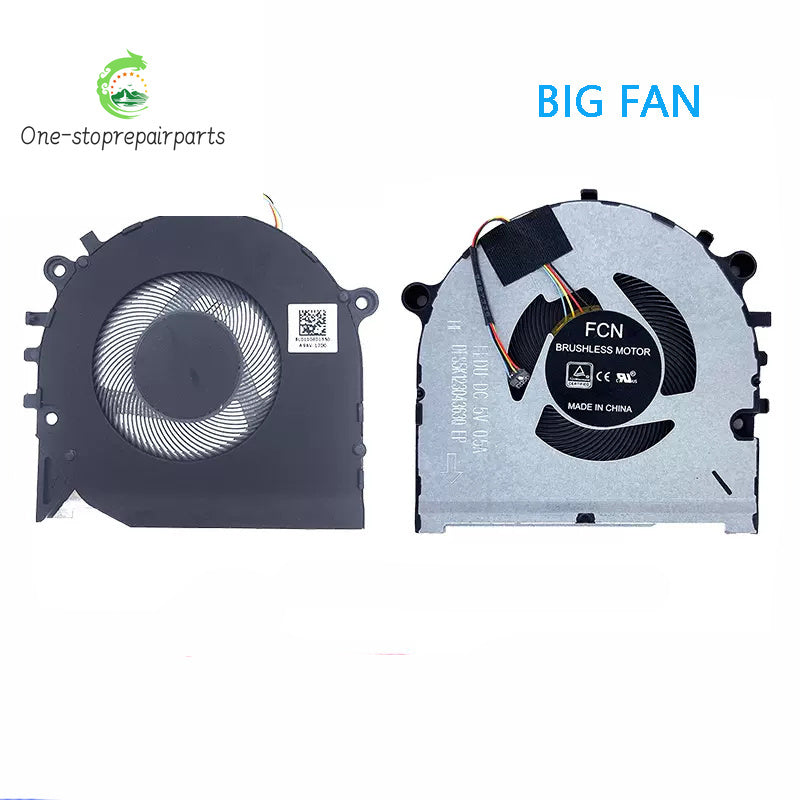 NEW ORIGINAL Laptop CPU GPU Cooling Cooler Fan For Lenovo ThinkBook 13s IML -IWL Lenovo laptop repair parts