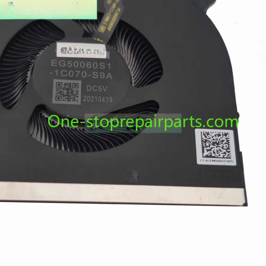 Laptop Cooling CPU GPU Fan For HP ZBook Studio 15-G8 15S-G8 HSN-C12C Notebook Cooler Radiator EG50060S1-1C060 1C070-S9A NS85C41 HP laptop repair parts