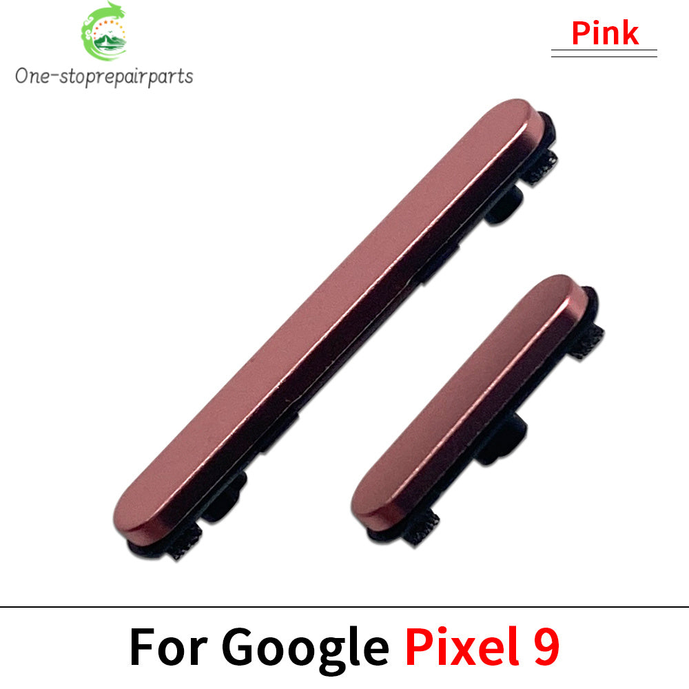 10Pcs. New For Google Pixel 9 / Pixel 9 Pro / Pixel 9 Pro XL Power Volume Side Button Key Replacement Parts Google Pixel phone repair parts