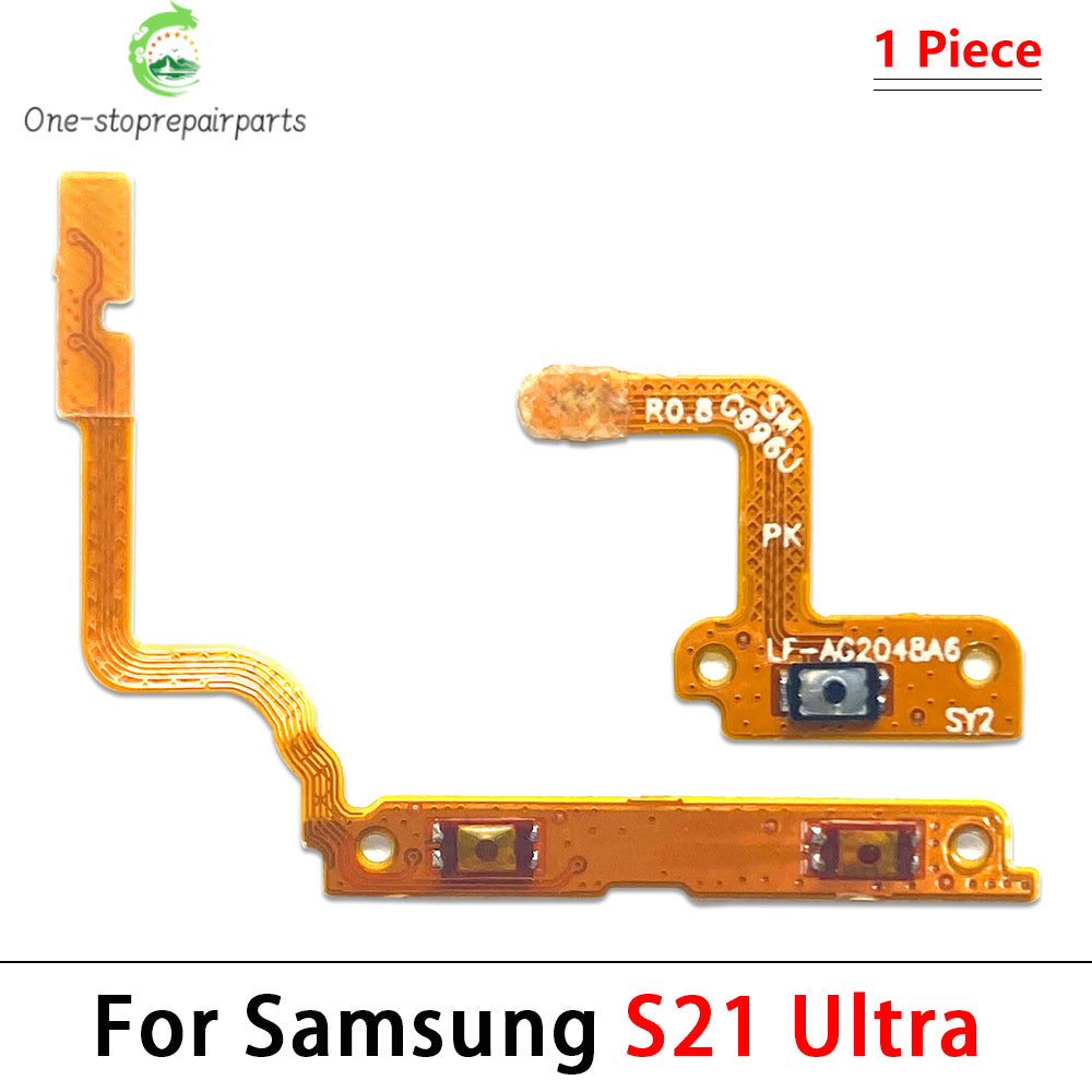 For Samsung S20 S21 S22 S23 S24 Plus Ultra Fe Power on off Volume Key Button Button Flex Cable Samsung phone repair parts