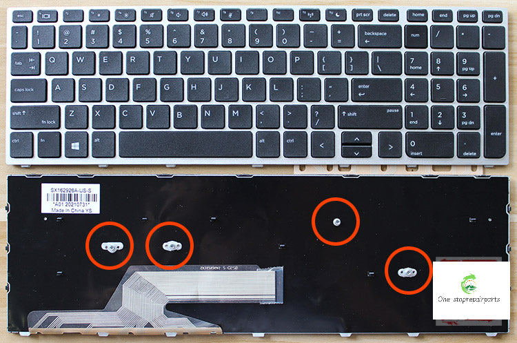 (Shipping fee not include)适用for惠普PROBOOK 450 G5 455 G5 470 G5 650 G4 650 G5笔记本键盘