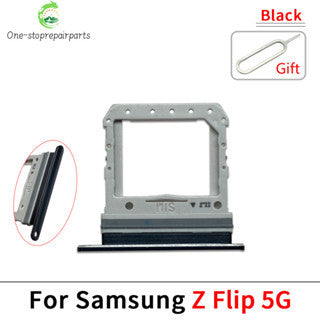 10Pcs/Lot, New For Samsung Z Flip 2 3 4 5 6 5G F711 F721 F731 F741 SIM Card Tray Slot Holder Adapter Accessories Samsung phone repair parts