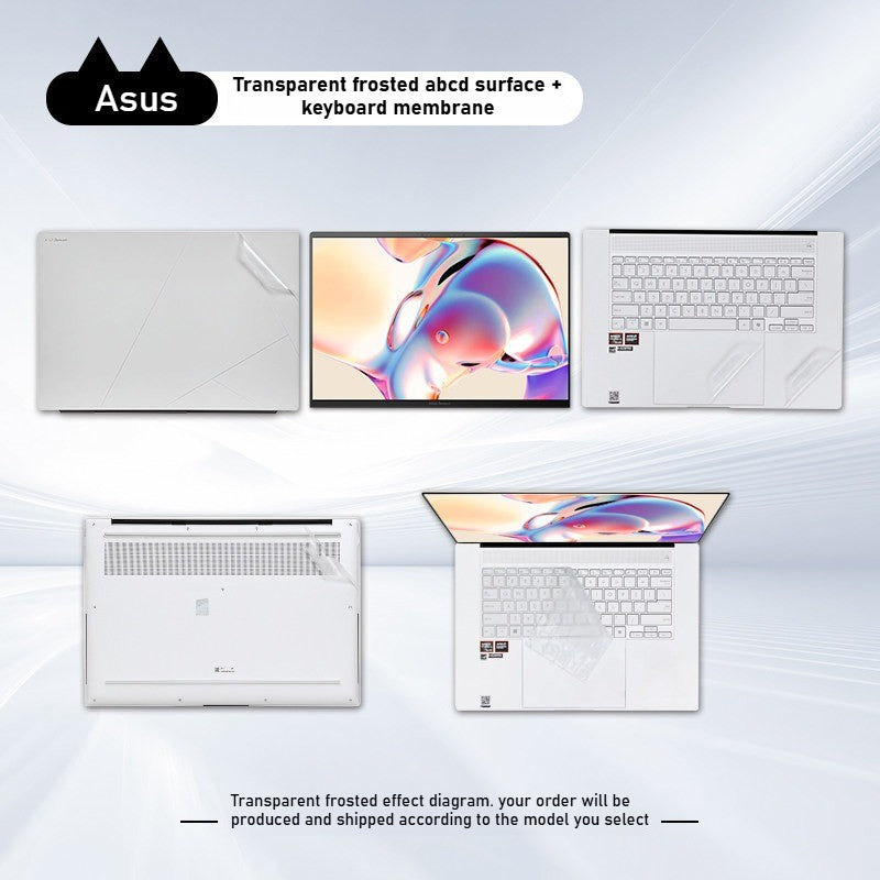 Cover case protector protective film For ASUS DOL 14 Air pro ExpertBook Zenbook Vivobook M5451G ADOL14 14Z 14Q X1605V S5450A S3407C S3607C X1407C M5650G S5650A M3650U UX3405C UM3406K UX5406S UX5406A UM5606G PX563CDA Laptop accessories