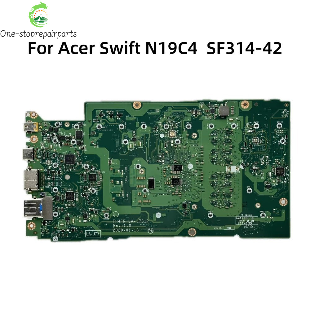 FH4FR LA-J731P For Acer N19C4 Swift SF314-42 Laptop Motherboard With R5-4500 R7-4700 CPU 8GB/16GB-RAM NBHSF11008 NB.HSF11.009 Acer laptop repair parts