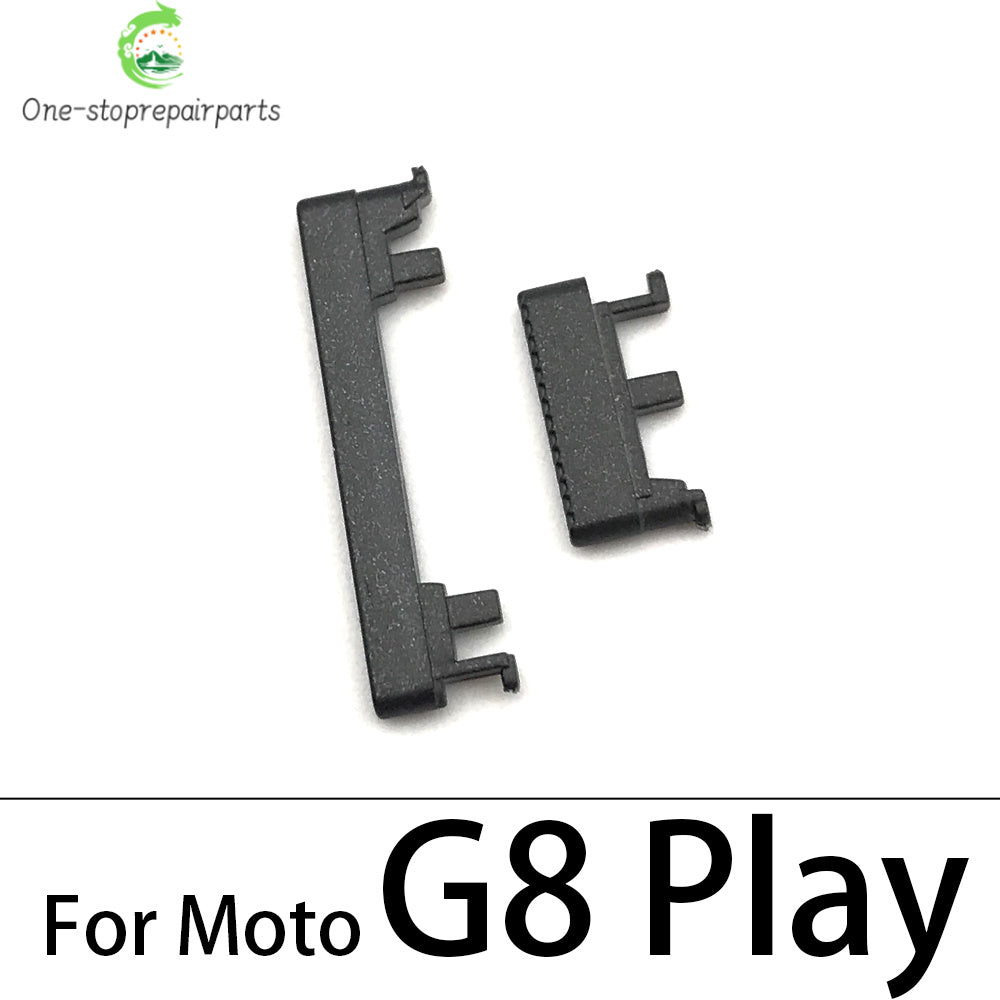 New Side Volume Button Power ON / OFF Buttton Key Set For Motorola Moto G9 G8 G7 Play Plus Power Lite Replacement Parts Motorola phone repair parts