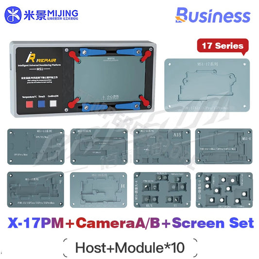 MIJING iRepair MS1 Soldering Pre-Heating Station For iPhone X - 17 Pro Max Universal Desoldering Motherboard Platform Tools Sets Professional Repair Tools