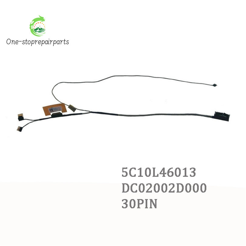 New LAPTOP LCD LED LVDS Display Ribbon Cable For LENOVO FLEX 4-1480 FLEX4 1435 1470 YOGA 510-14IKB 30PIN 5C10L46013 DC02002D000 Lenovo laptop repair parts