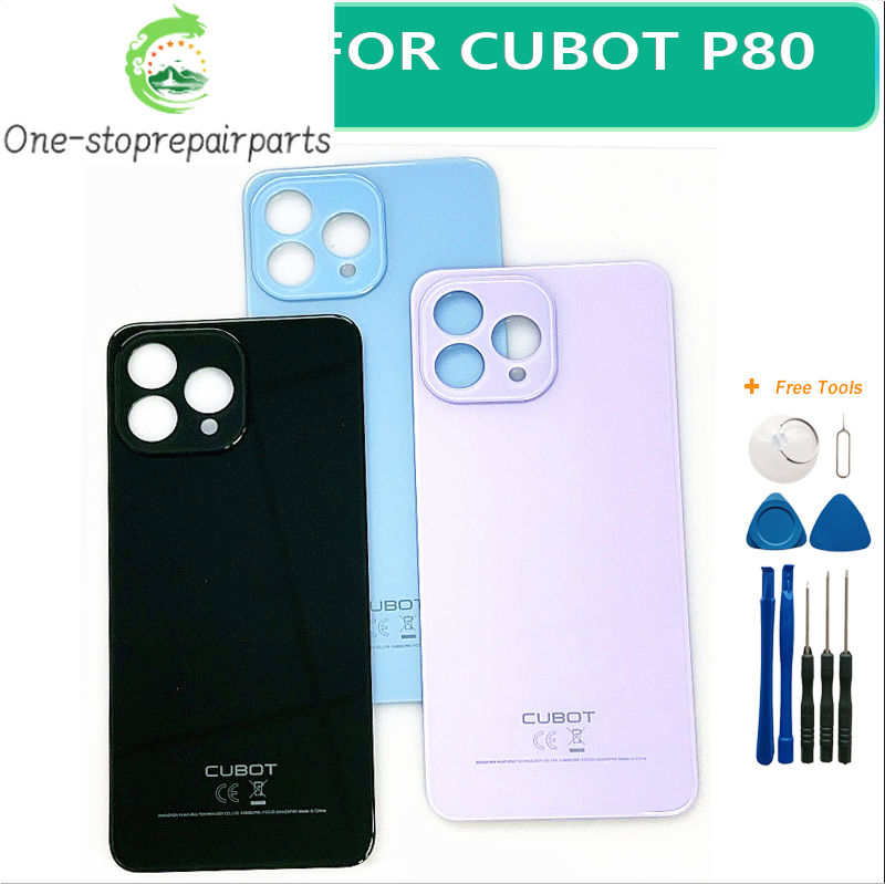 New Original Battery Cover For CUBOT P80 Protective Back Case Repair Replacement Accessories Parts Phone Other Brand Phone repair parts