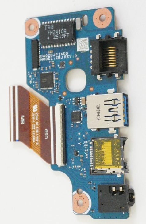 55.QX7N7.001 I/O DA0ZBJPIAD0 USB board for  ACER Helios Neo 16S AI  HN16S-71 N25Q15 PHN16S-71-57XQ Predator Helios Neo 16S AI PHN16S-71-72WE PHN16S-71-9818 PHN16S-71-91AW  Acer laptop repair parts