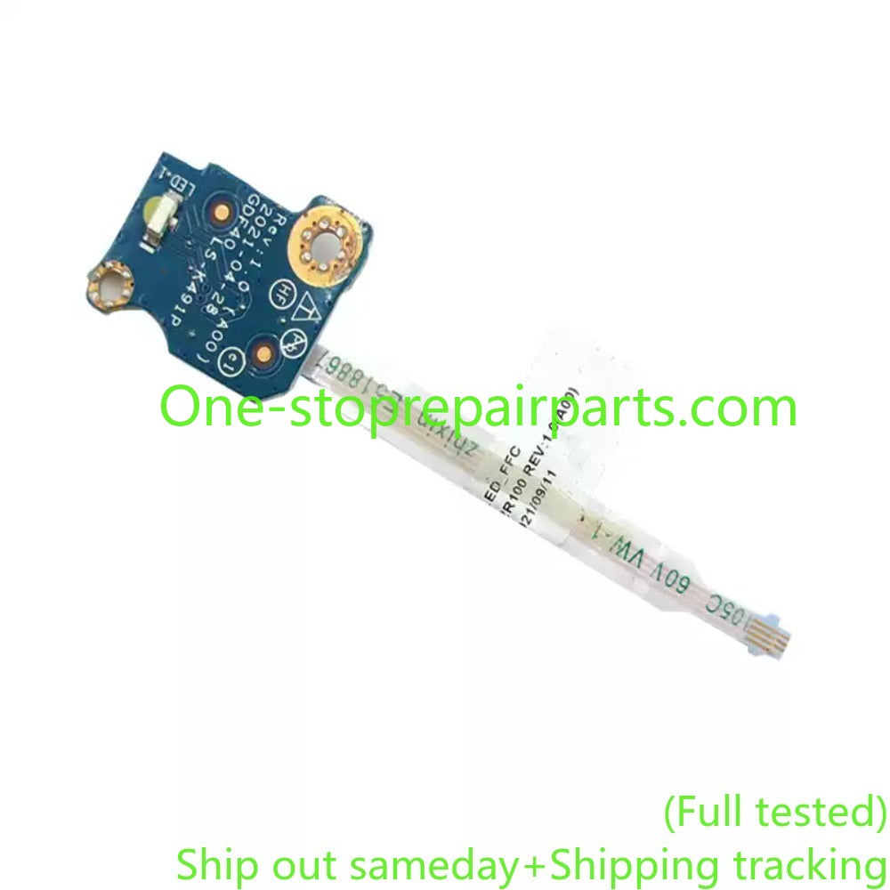 LED INDICATOR LIGHT BOARD For Dell Latitude 5420 E5420 LS-K491P Light Board Module CN-01G1MX  01G1MX NBX0002R100 Cable