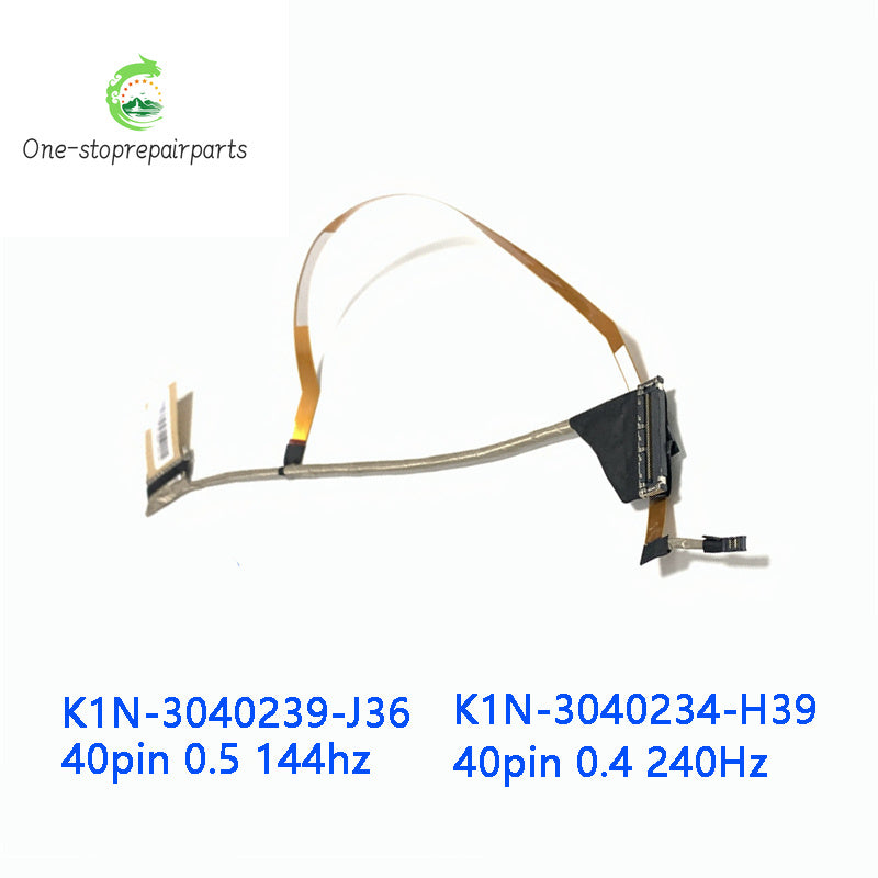 NEW ORIGINAL Laptop LCD LED Cable For MSI GP66 GE66 GS66 MS-1542 K1N-3040234-H39 0.4mm 240hz K1N-3040239-J36 40pin 0.5 144hz MSI laptop repair parts