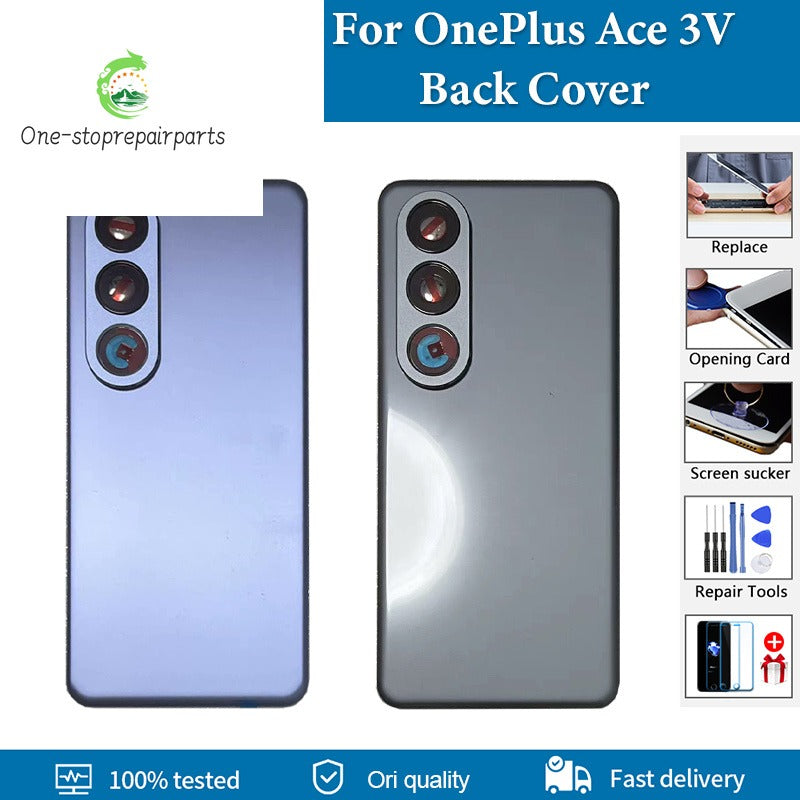 AAA+ quality Back Battery Cover For OnePlus Ace 3V Back Cover Rear Case Housing Door For OnePlus Ace 3V 1+ Ace 3V Replacement  OnePlus phone repair parts