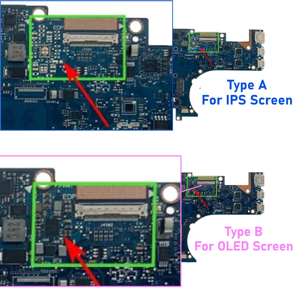 UX5401ZA Laptop Motherboard For ASUS UX5401 UX5401Z BX5401ZA RX5401ZA BX5401Z RX5401Z Mainboard i5 i7 12th Gen RAM-8GB/16GB/32GB ASUS laptop repair parts