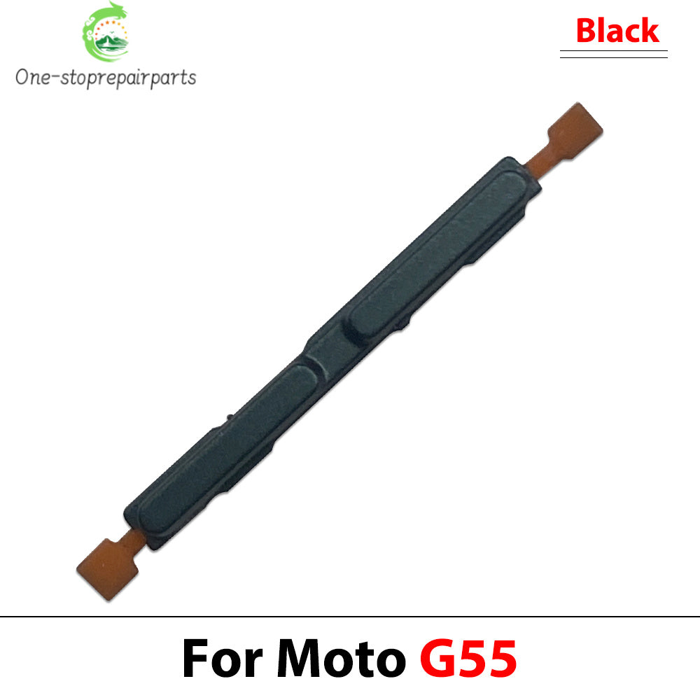 New Power Switch On Off Button Volume Key Button Flex Cable For Motorola Moto G05 G15 G35 G45 G55 G85 Motorola phone repair parts