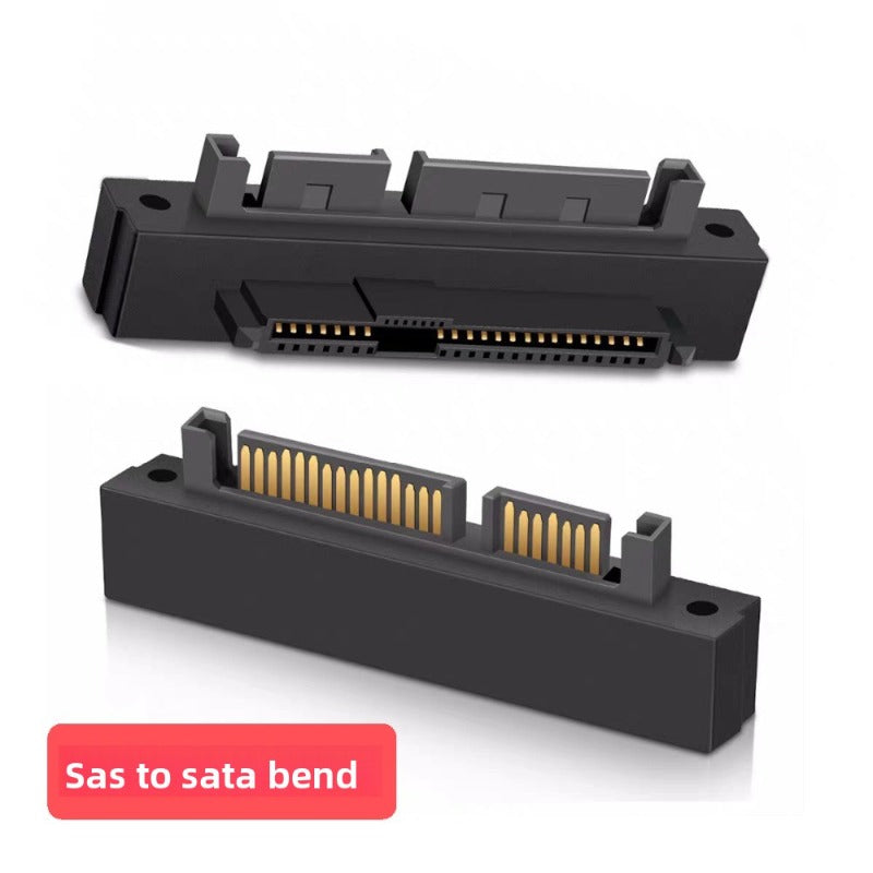 6Gbps SATA 22P SAS SFF-8482 22 Pin to 7 Pin +15 Pin SATA Hard Disk Drive Raid Converter SATA 7+15 22P Data Transfer Computer SSD Adapter repair tools