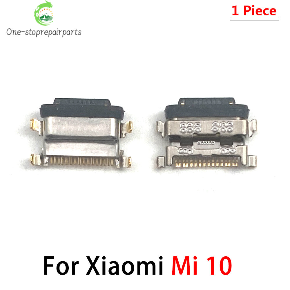 10Pcs, New For Xiaomi Mi 8 9 Se 9T 10 10T 11 11T 12 Lite Pro Mi A1 A2 A3 Micro USB Connector Charger Charging Port Jack Plug Xiaomi  Xiao mi phone repair parts
