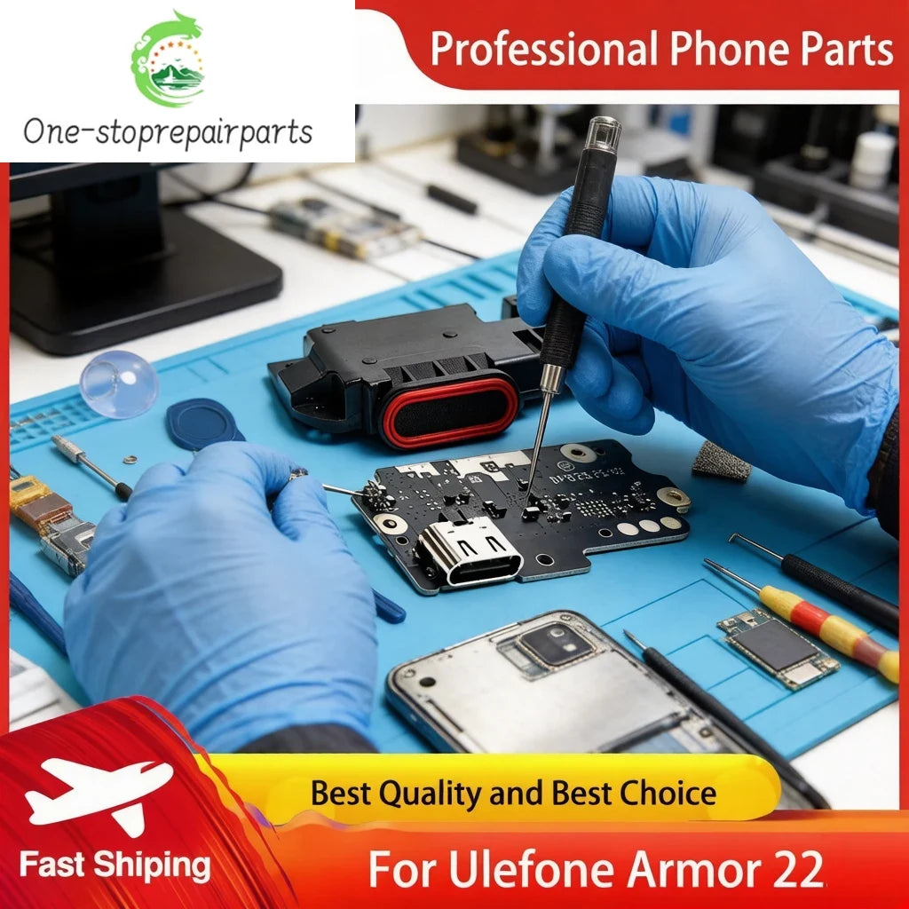 New Original Loud Speaker for Ulefone Armor 22 Buzzer Ringer Horn Charging Pad Charger Board Part Accessories Free Tools Other brand Phone repair parts