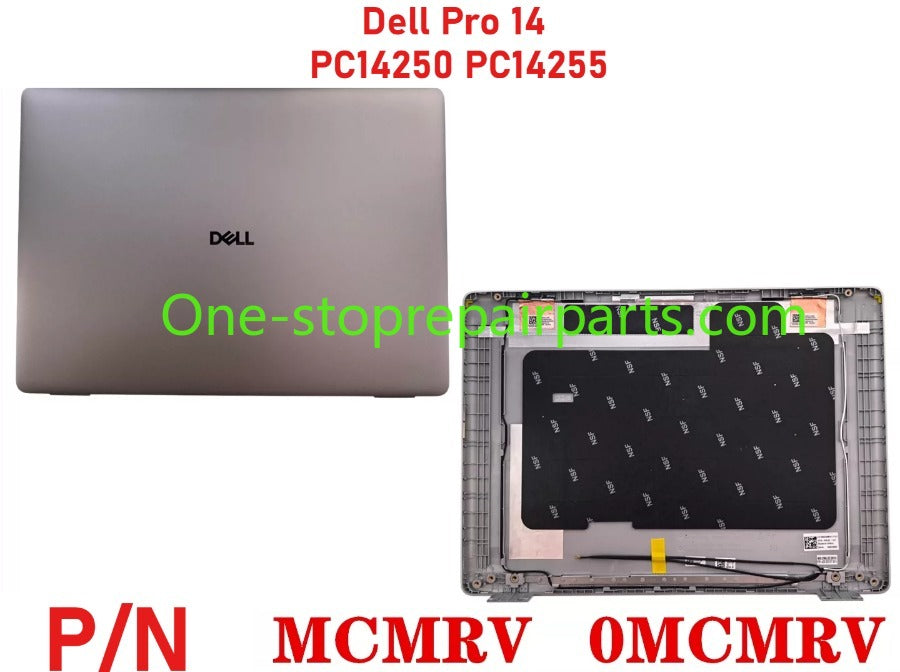 Dell Pro 14 PC14250 PC14255  lcd back cober uppler palmrest bezel bottom hinge cover keyboard touchpad 0K2C6C 0DK0V6 0MCMRV