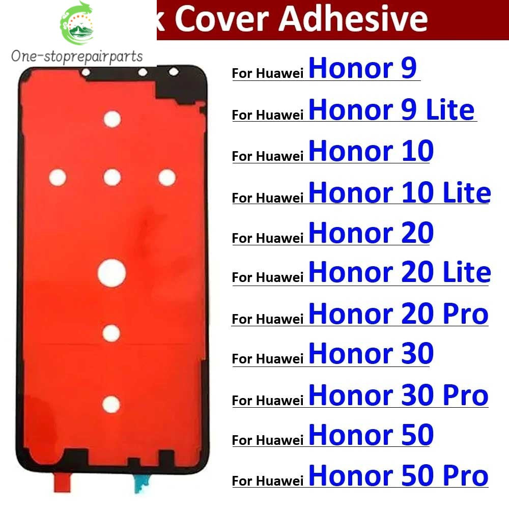 New Adhesive Sticker Back Housing Battery Cover Tape Waterproof For Huawei Honor 9 10 20 30 30s 50 Pro Lite Huawei phone repair parts