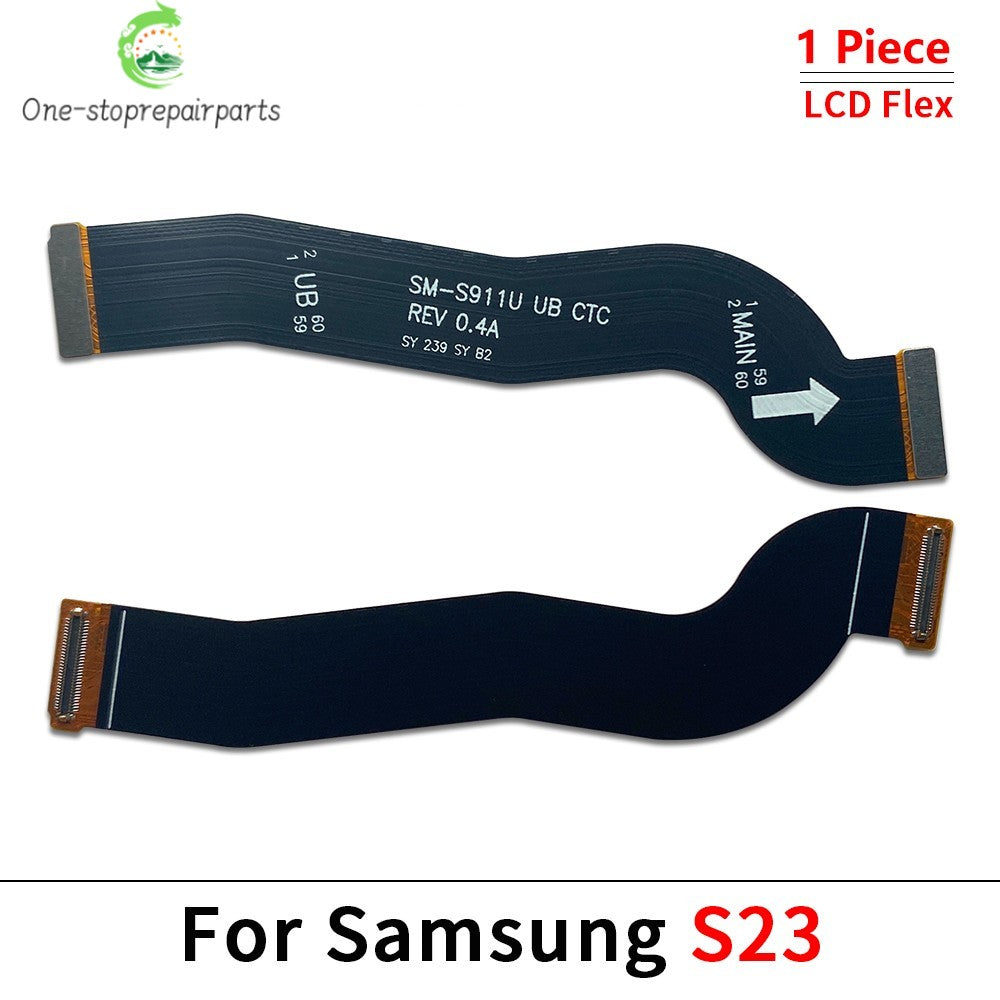 10Pcs/Lot, LCD Screen Connector Cable For Samsung S21 S22 S23 S24 Plus Ultra Fe Display Flex Replacement Parts Samsung phone repair parts