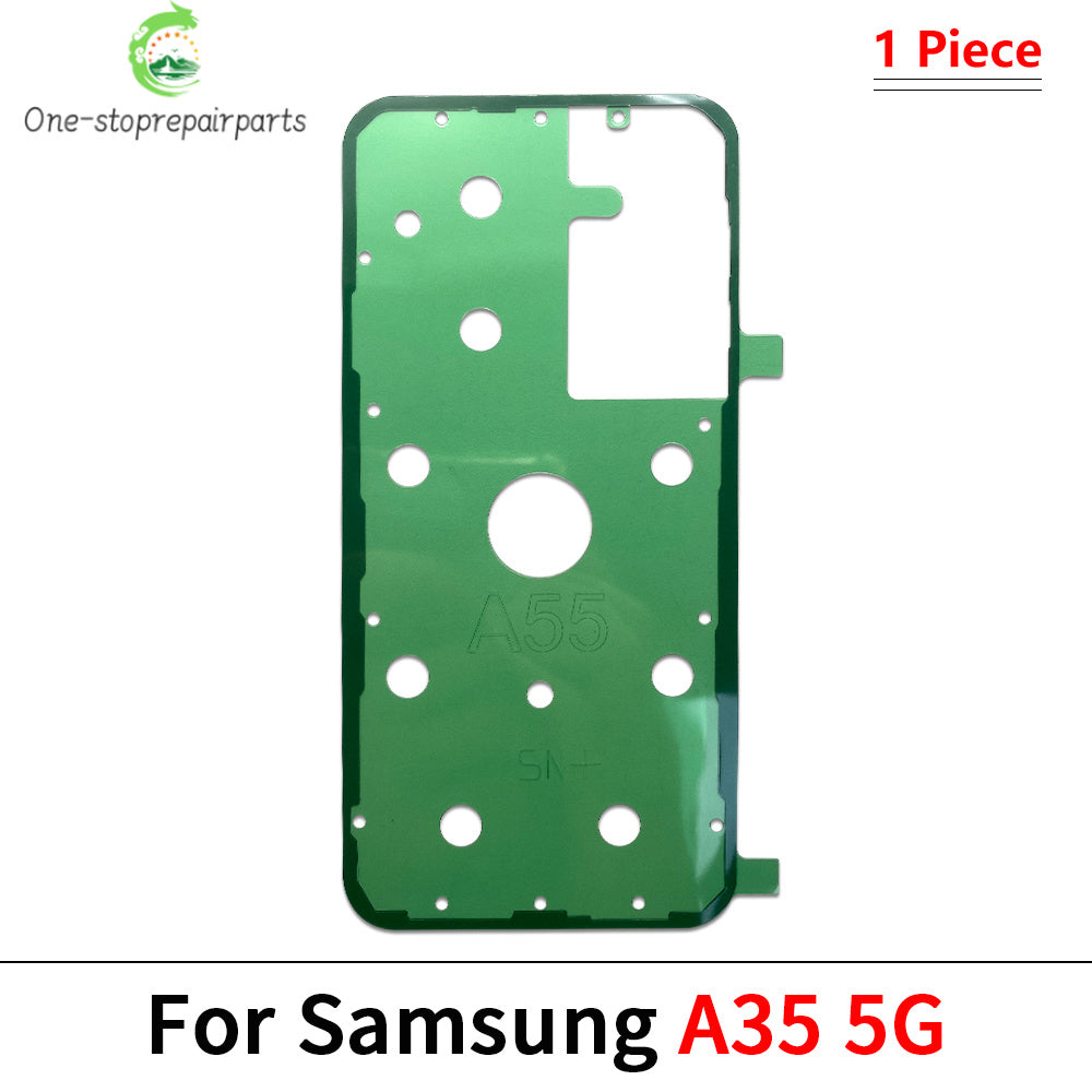 10Pcs/Lot, Back Battery Cover Door sticker Adhesive glue tape For Samsung A23 A33 A53 A73 A34 A54 A05 A05s A15 A25 A35 A55 4G 5G Samsung phone repair parts