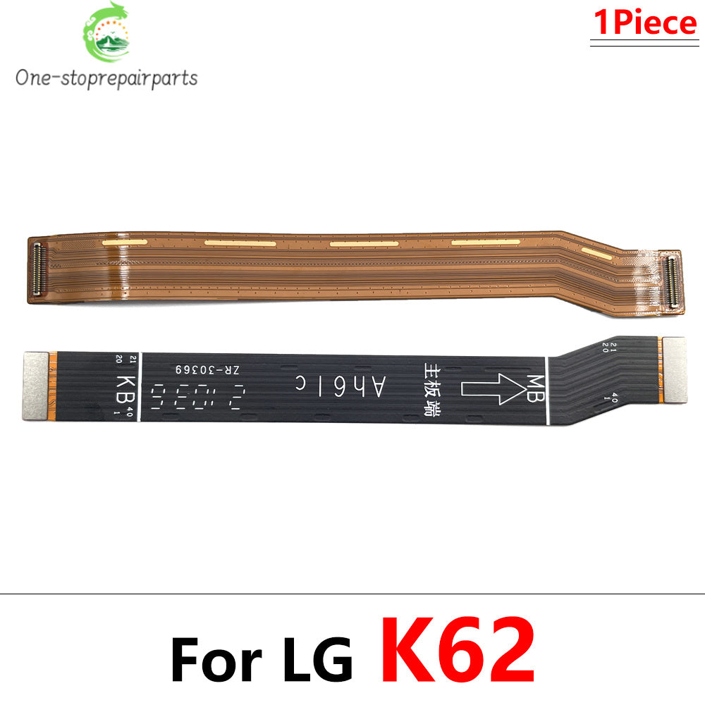 New For LG K22 K41s K42 K50s K51 K51s K52 K61 K62 K92 Power Mainboard Main Board Motherboard Connector Flex Cable LG phone repair parts