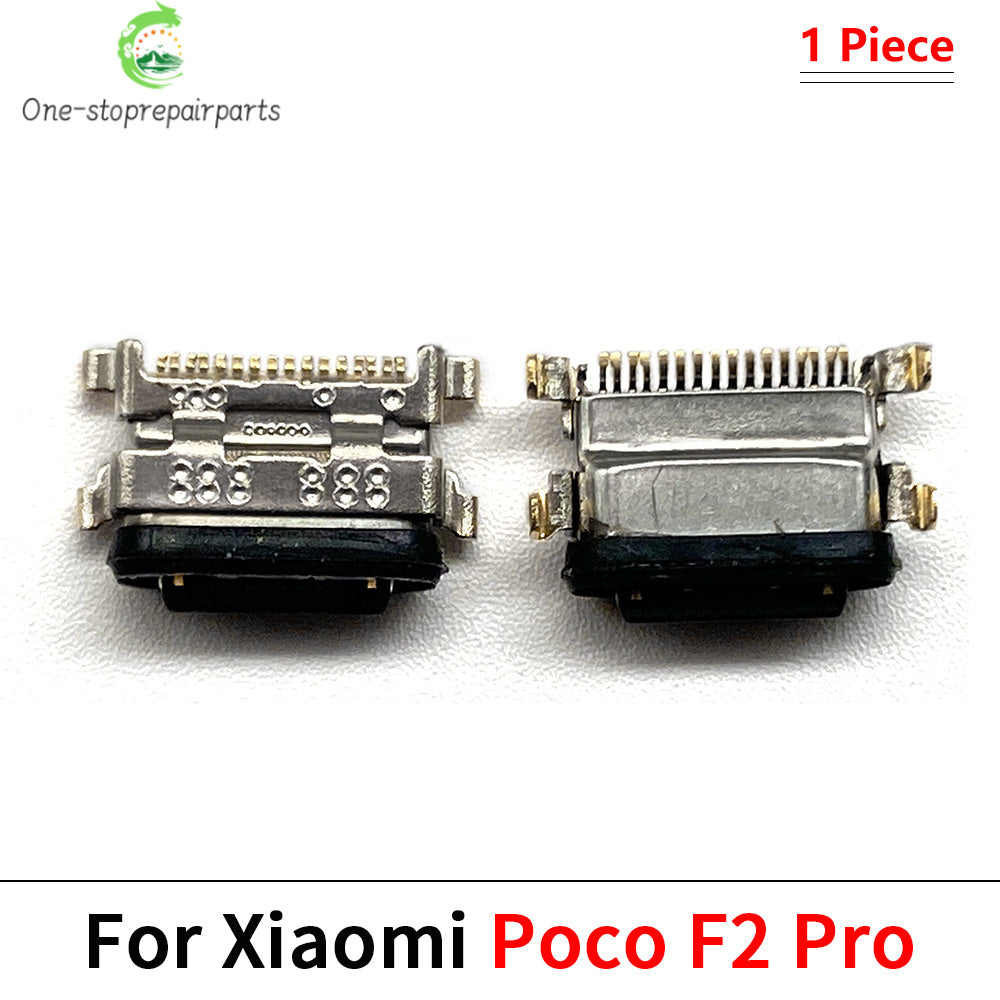 10Pcs, Micro USB Jack Charging Socket Charger Port Plug Dock Connector For Xiaomi Poco X3 X4 X5 M4 M5 F2 F4 F5 Pro GT 4G 5G  Xiaomi  Xiao mi phone repair parts