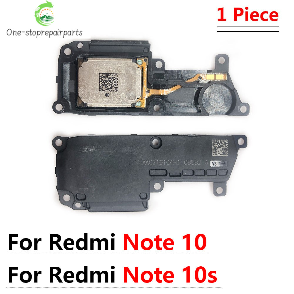 10Pcs, Loudspeaker bottom Loud Speaker Sound Buzzer Ringer Flex Cable For Xiaomi Redmi Note 10 10s 11 11s 12 12s 13 Pro 4G 5G  Xiaomi  Xiao mi phone repair parts