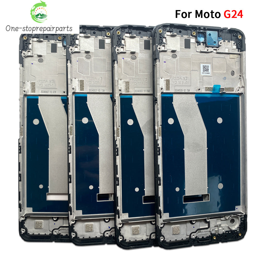 Housing Middle Frame Bezel Plate Cover For Motorola Moto G04 G14 G24 G34 G54 G84 Power Motorola phone repair parts