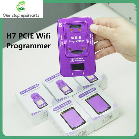 LuBan H7 BGA110 315 210 PCIE Nand Programmer For iPhone iPad Nand Capacity Expansion Data Revise Unbinding Hard Disk Wifi Professional Repair Tools