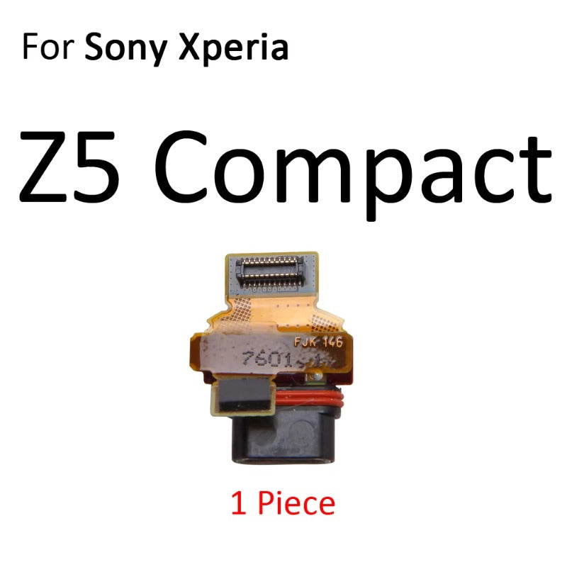 Power Charging Connector Plug Port Dock Board Flex Cable For Sony Xperia XA X M5 M4 E5 Z3 Z4 Z5 Compact Premium Plus Performance Sony phone repair parts