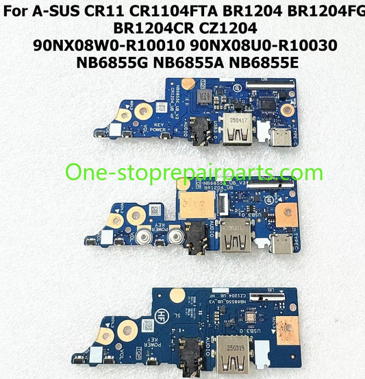 USB I/O board for ASUS CR11 CR1104FTA BR1204 CZ1204 90NX08W0-R10010 90NX08U0-R10030 NB6855G NB6855A NB6855E  daughter board