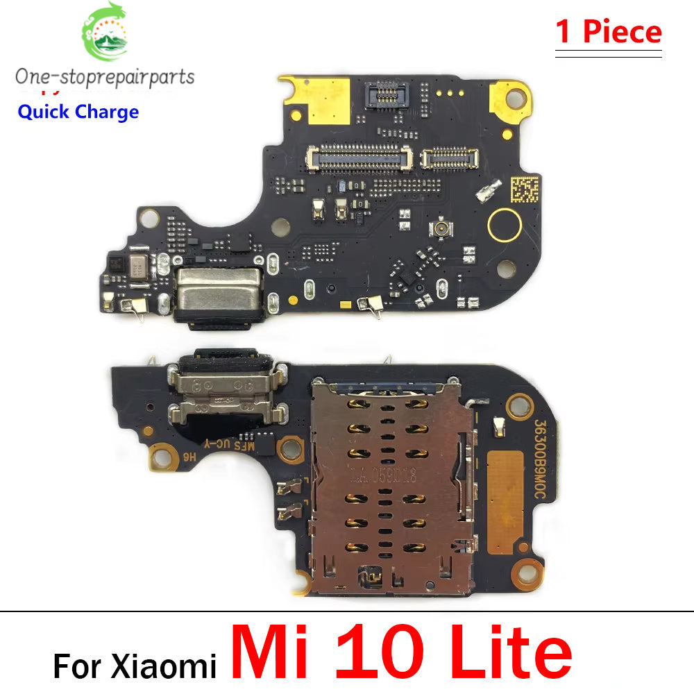 New USB Charging Port Dock Charger Plug Connector Board Flex Cable For Xiaomi Mi 10 10T 11 11T 12 12T 13 13T 14 Pro Lite  Xiaomi  Xiao mi phone repair parts