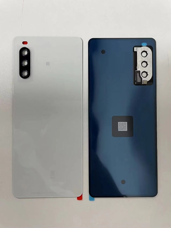 Original New Back Battery Cover Glass Housing For Sony Xperia 10 III Rear Door Case Replacement Parts With Camera Glass Lens Sony phone repair parts