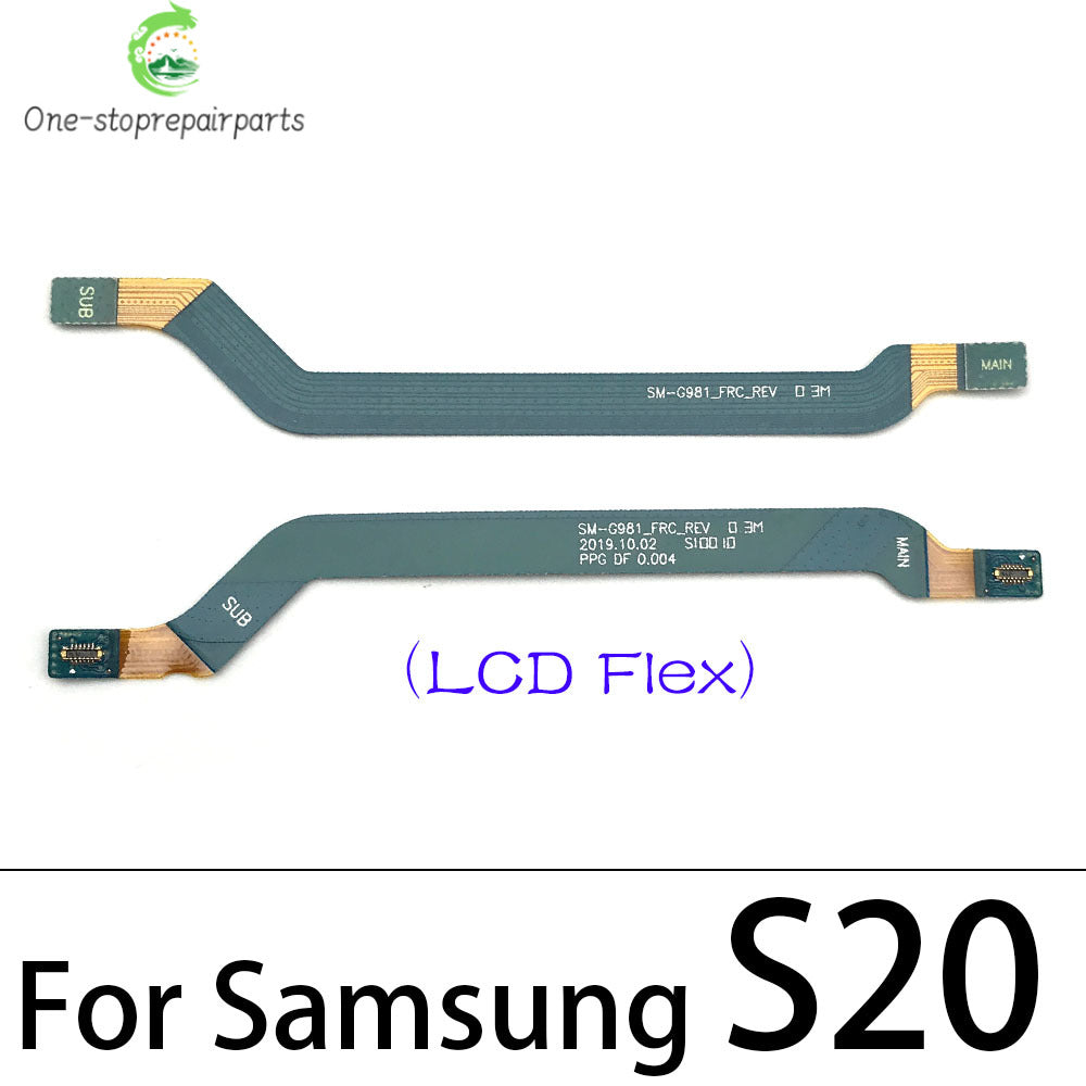 10Pcs, New For Samsung S20 S21 S22 S23 S24 Plus Ultra 4G 5G Signal Antenna Main Board Connector LCD Motherboard Flex Cable Samsung phone repair parts