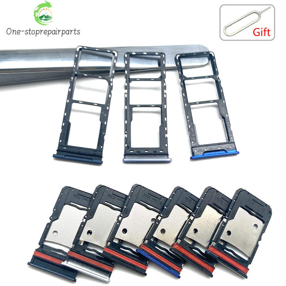 SIM Card Tray Slot Holder Adapter Accessories For Tecno Pop 5 6 7 Pova 2 3 4 5 Neo Pro Tecno phone repair parts