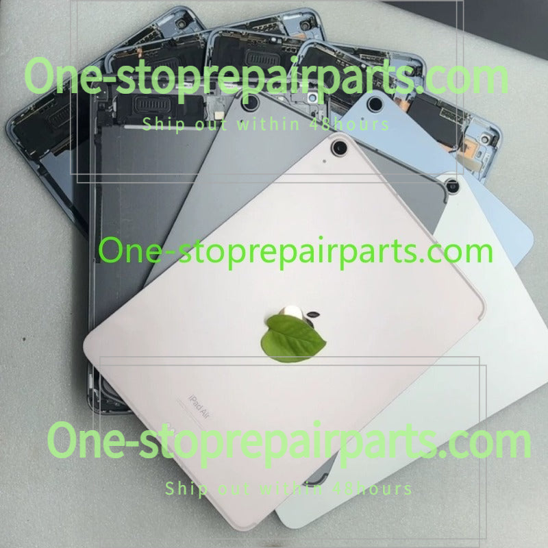 Back housing cover with speaker home power key button parts assembly for iPad air 4 air 5 air 6 A2316 A2588 A2589 A2902 A2702 A2324 A2903 A2904 WiFi Cellular battery back cover iPad repair parts