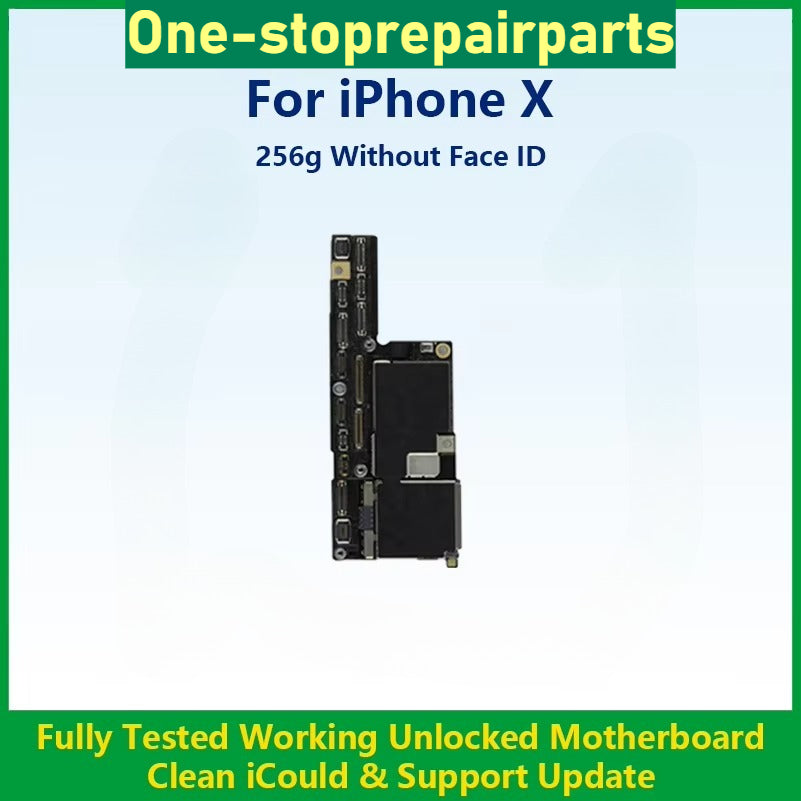 Fully Tested 100%Working Mainboard For iPhone XS Max Cleaned iCloud And Unlocked For XR Motherboard No Repair Support Update iPhone phone repair parts