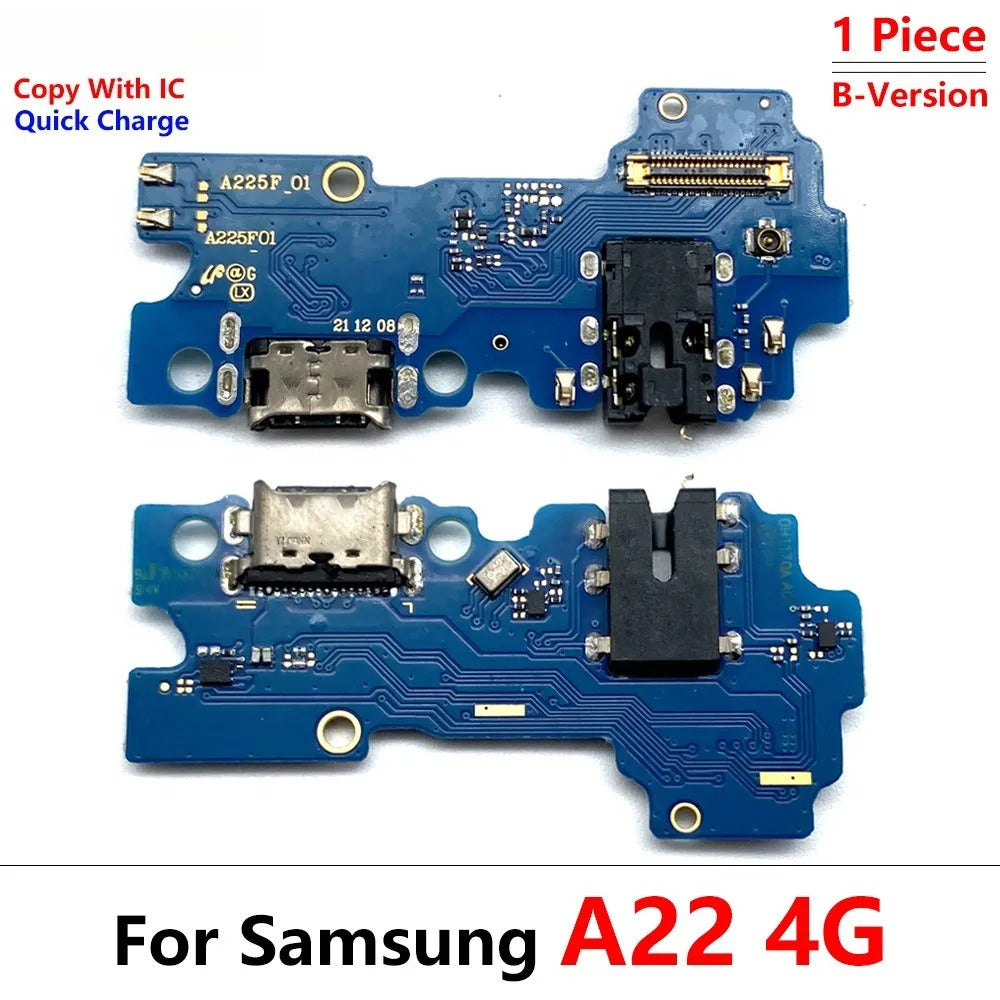 30Pcs USB Charger Charging Dock Port Connector Flex Cable For Samsung A22 A32 A12 A02 A02s A03s A03 A04 A04s A04E A05 A05s 4G 5G