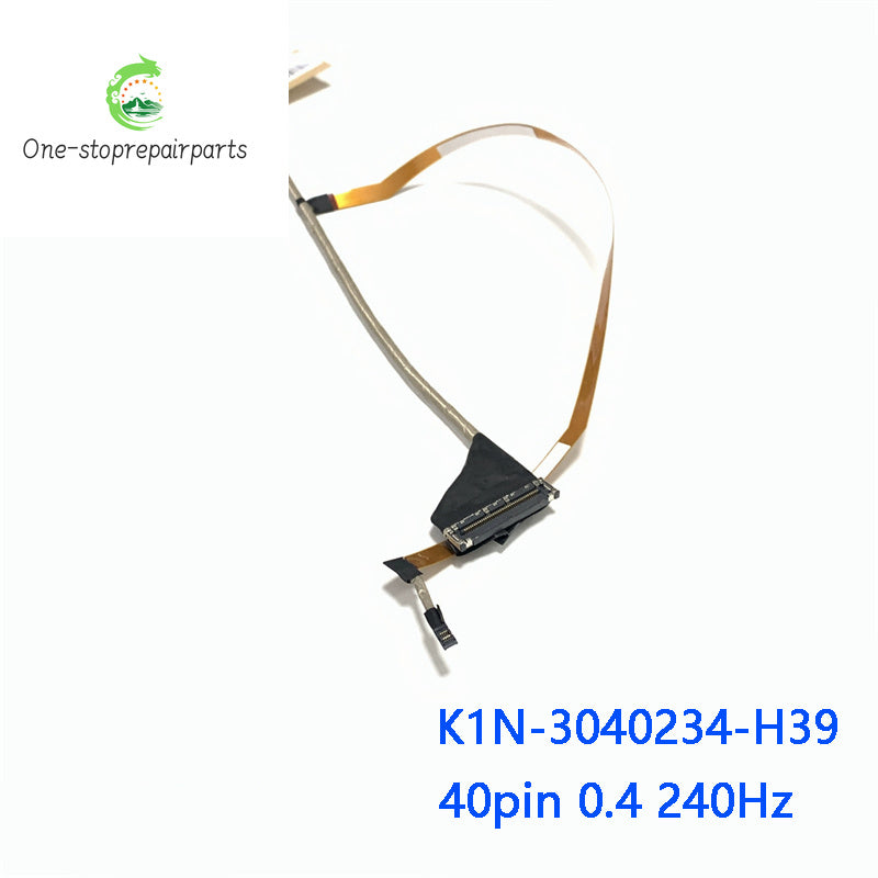 NEW ORIGINAL Laptop LCD LED Cable For MSI GP66 GE66 GS66 MS-1542 K1N-3040234-H39 0.4mm 240hz K1N-3040239-J36 40pin 0.5 144hz MSI laptop repair parts