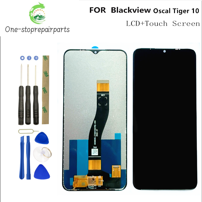 New Blackview OSCAL TIGER 10 LCD Display+Touch Screen Digitizer 6.56"100% Original LCD+Touch Digitizer for tiger10 Replacement Other Brand Phone repair parts